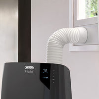 DeLonghi PACEX370LN Portable Air Conditioner: 12,000 BTU/h, black
