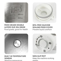 ByOrient Soymilk Maker: 1.0L, 8 functions | BO-MSM01