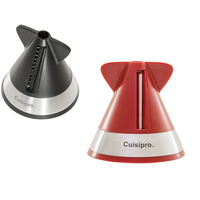 Cuisipro | 747399 | Spiral Cutter, Set of 2: Red & Black
