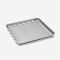 Cuisinart non-stick Bakeware Set for Toaster Oven: 3-pc (11.2" x 8.6" Baking Dish, 11.2” x 10.7" Baking Pan & 11.2" x 8.6" Broiler Pan with Rack), heavy gauge steel construction | AMB-TOB3PKC