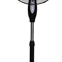 Optimus Stand Fan | F-1650BK | 16'' oscillating, 3-speed, black