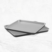 Cuisinart non-stick Baking Sheets: 3-pack (21”, 17” & 15”), Chef's Classic™ series, heavy gauge steel construction | AMB-3BSC