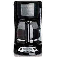 Hamilton Beach Coffee Maker: 12 cup, programmable, black | 49615C