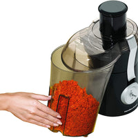 Hamilton Beach BigMouth Juice Extractor: 800W, black & s/s | 67608Z