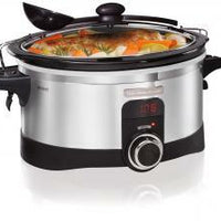 33566C | Hamilton Beach IntelliTime™ 6 Quart Slow Cooker