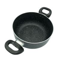 Healthy Bear 20cm aluminum Caserole w/lid INDUCTION | BCAL-20CPG-IN