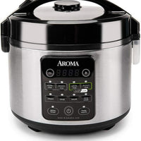 Aroma ARC-1126SBL SmartCarb Rice Cooker: 6 cup, multi-function