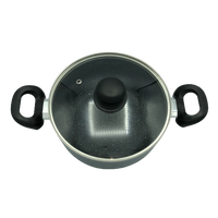 Healthy Bear 20cm aluminum Caserole w/lid INDUCTION | BCAL-20CPG-IN