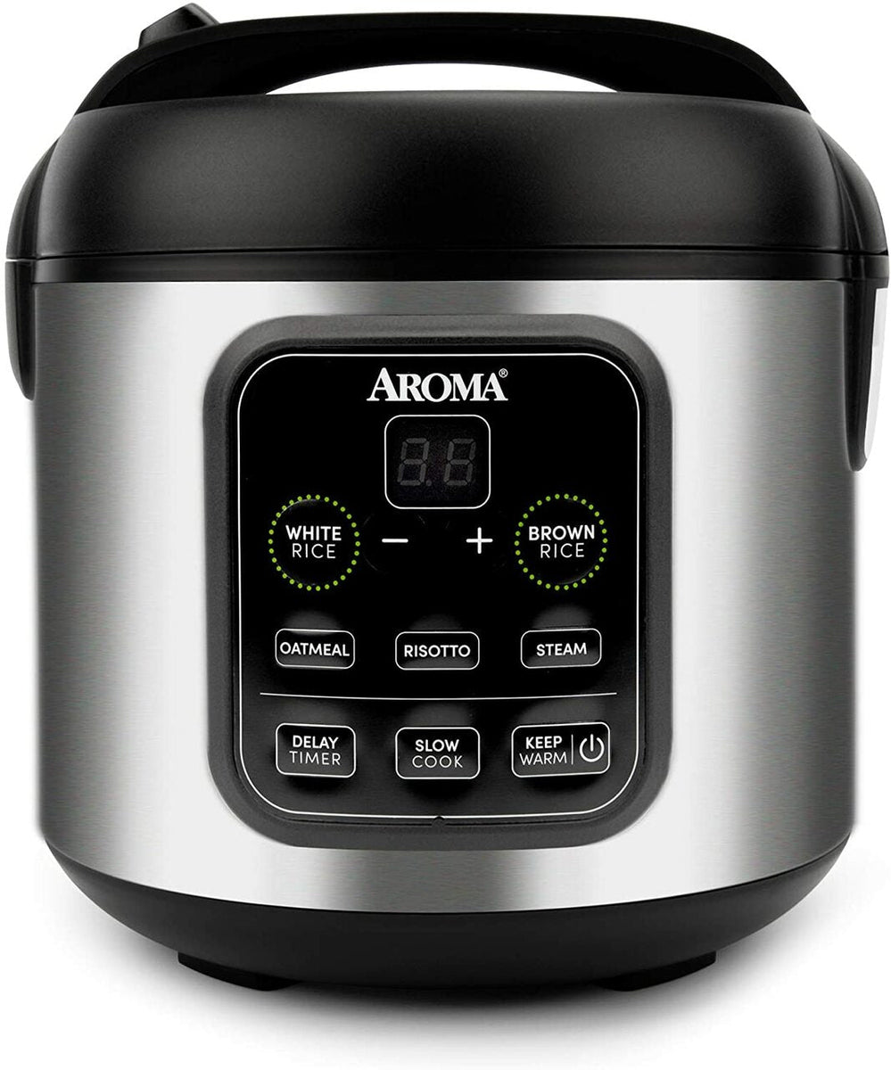 ARC-994SB  Aroma Rice Cooker 4 Cups, s/s, Digital – Healthy Bear Cookware