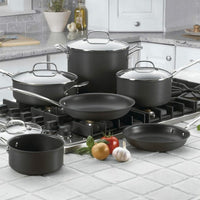 66-10 | Cuisinart 10-piece set anodized ChefsClassic