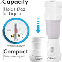 Aroma Travel Blender: 7oz rechargable USB powered | AMX-001