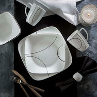 This dinnerware set can be used everyday and/or special events!