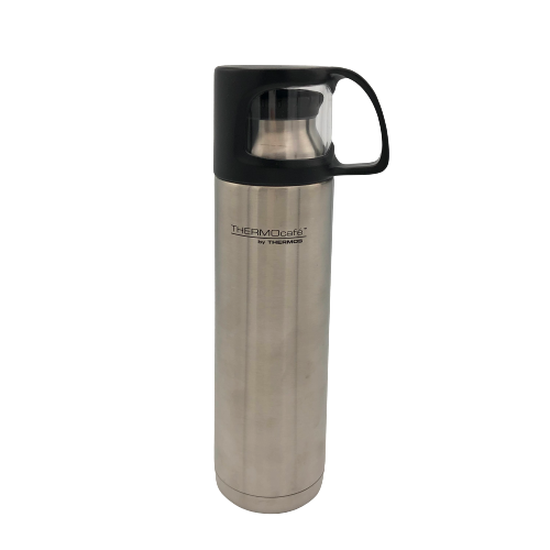 Thermos THERMOcafe Stainless Steel 200ml Vacuum Insulated Travel Cup Black