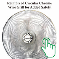 F-4187 | Optimus Wall-Mounted Fan High Velocity 18''