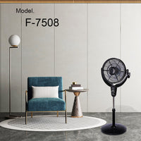 F-7508 | Optimus Louver Fan 14'' pedestal remote LED timer