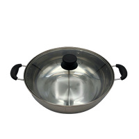 Charms Split Hot Pot 32cm stainless steel | 32-CS034