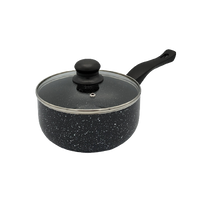 Healthy Bear Aluminum Induction Saucepan w/lid |BCAL18SPGIN| 18cm