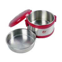 Whale / Sun Kung Thermal Lunch Kit |J950EB| 0.95L with divider basket, incl carrying bag, assorted color(blue/red)