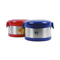 Whale / Sun Kung Thermal Lunch Kit |J950EB| 0.95L with divider basket, incl carrying bag, assorted color(blue/red)