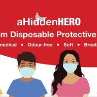 aHiddenHero Premium Disposable Face Mask 50-pcs | THEGUARDIAN