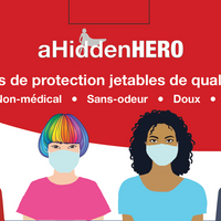 aHiddenHero Premium Disposable Face Mask 50-pcs | THEGUARDIAN