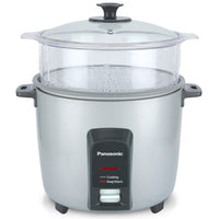 SR-Y22FGL | Panasonic Rice Cooker 12-Cup, Traditional, Silver