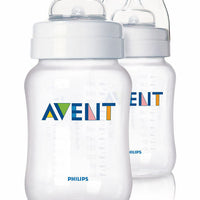 Philips AVENT Baby Bottles |SCF683| (2-pack) 9oz, BPA-Free, reuseable