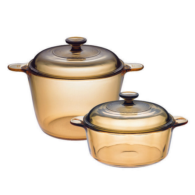 VISIONS 4-Piece Glass Cookware Set