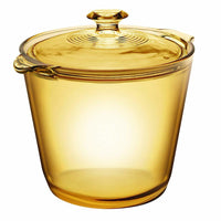 VSF-12STW | Visions FLAIR 1.2L Glass Stew Pot with Cover