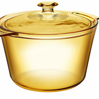 VSF-38 | Visions FLAIR 3.8L Glass Cook Pot with Cover