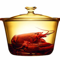 VSF-38 | Visions FLAIR 3.8L Glass Cook Pot with Cover