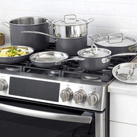Cuisinart Multi-Clad Unlimited 12-piece Cookware Set: hard anodized | MCU-12N