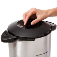 Hamilton Beach Coffee Urn: 45 cup, with easy-view water window, brushed aluminum | 40519C