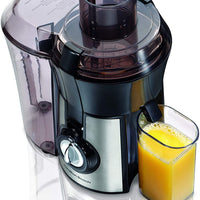 Hamilton Beach BigMouth Juice Extractor: 800W, black & s/s | 67608Z