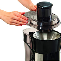 Hamilton Beach BigMouth Juice Extractor: 800W, black & s/s | 67608Z