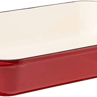 Cuisinart Chef's Classic Roasting/ Lasagna Pan: 24cm, cast iron, cardinal red | CI1136-24CR