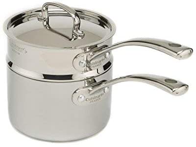 Cuisinart French Classic 3-Piece Saucepan & Double Boiler Set: 18cm, t –  Healthy Bear Cookware