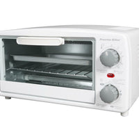 Proctor Silex Toaster Oven: 4-slice with broil function, white | 31116PS