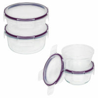 Snapware Total Solution Pyrex Glass & Plastic Food Storage 8-pc Round Set | 1116074 |
