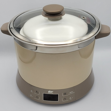 Whale Electric Stewing Pot: 3.5 L + 4x 0.5L, 600W, beige | WDZ-35G