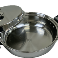 Whale | WW-32F | 5-layer Stainless Steel Saute Pan: 32cm