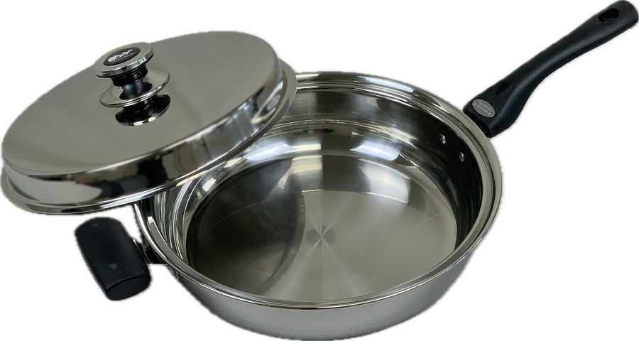 Whale | WW-32F | 5-layer Stainless Steel Saute Pan: 32cm