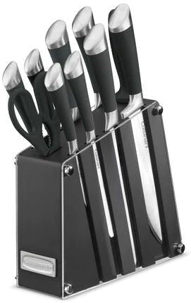 Cuisinart Acrylic 11-Piece Knife Block Set | C77SS-11BKC