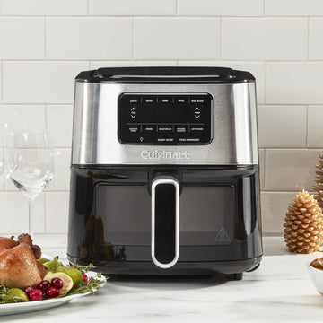 Cuisinart Air Fryer: 6-Quart (5.7 L), 1800W, digital display w/ 5 air-fry presets | AIR-200C