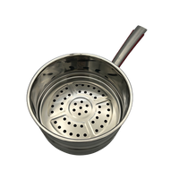 Targu Hybrid Sauce Pan: 18cm with glass lid | BC-HW18SPG