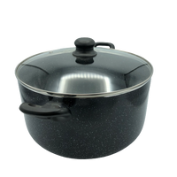 Healthy Bear 30cm aluminum Stock Pot w/lid INDUCTION | BCAL-30SPG-IN