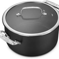 Cuisinart 6-qt Stock Pot anodized w/ glass lid | DSI66-24C