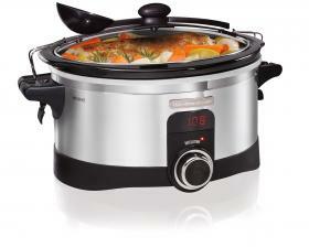 33566C | Hamilton Beach IntelliTime™ 6 Quart Slow Cooker