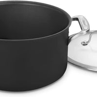 Cuisinart 6-qt Stock Pot anodized w/ glass lid | DSI66-24C