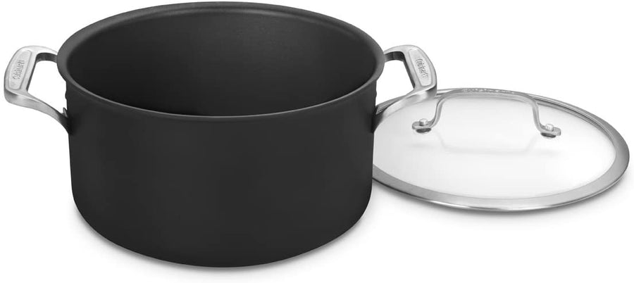 Cuisinart 6-qt Stock Pot anodized w/ glass lid | DSI66-24C